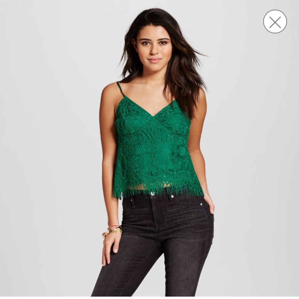 Emerald Green Tank Top Never Worn