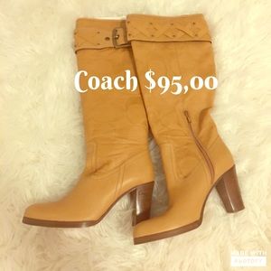Coach boots NWOT