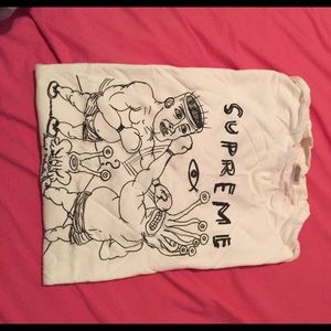 Supreme x Daniel Johnston Tee .