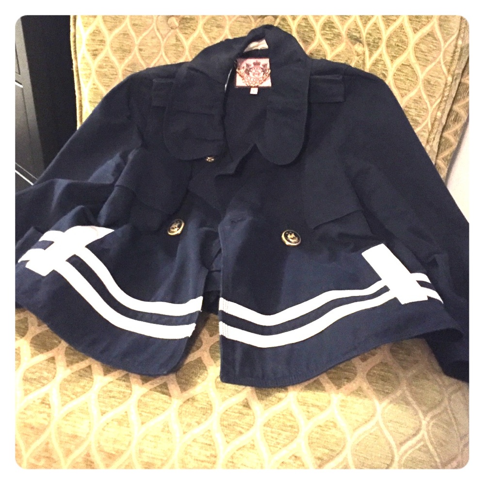Juicy Couture Navy Sailor jacket
