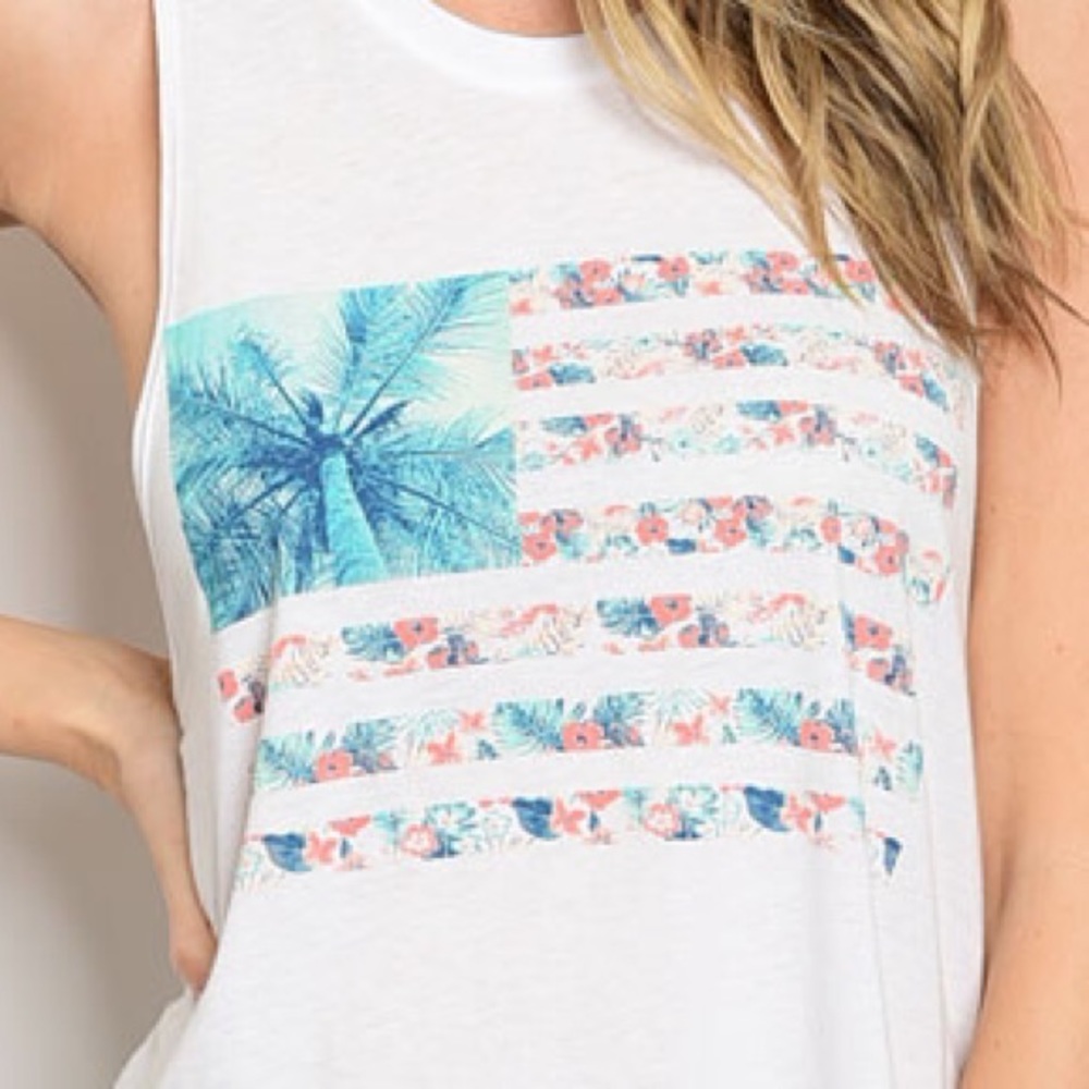 American Flag Tank - Picture 3 of 4