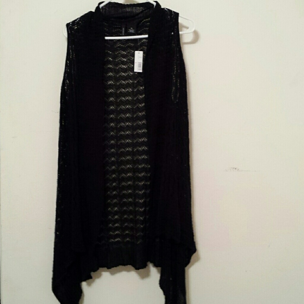 Long Cardigan Vest