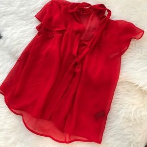 Red Blouse