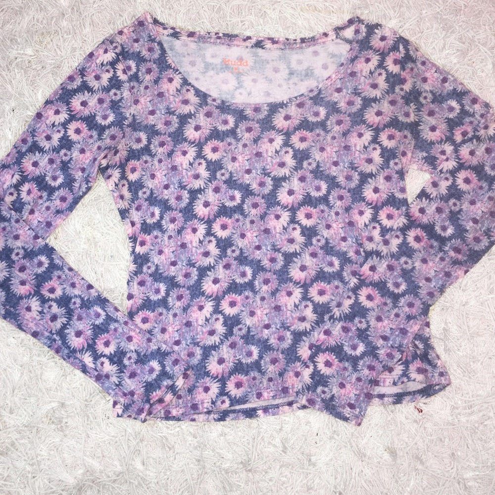 Flower Printed Long Sleeve