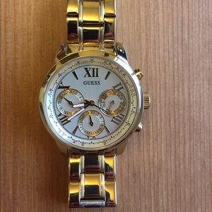 Never Been Worn Gold Women's Guess Watch