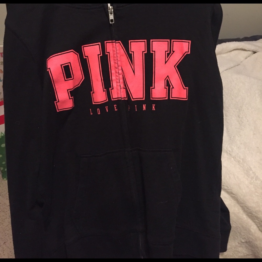 Victoria Secret PINK zip up hoodie!