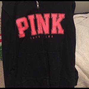 Victoria Secret PINK zip up hoodie!