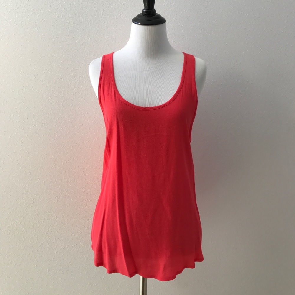 Coral tank top