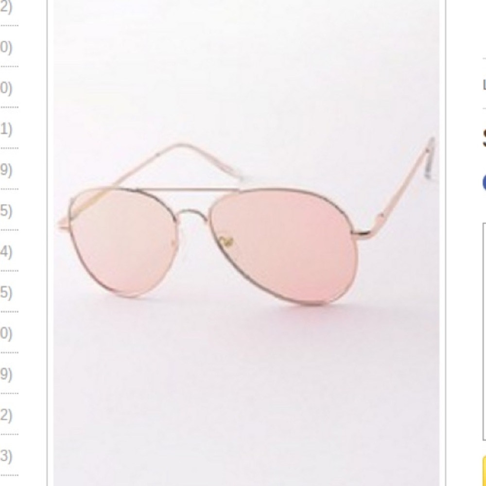 Rose Gold Aviators