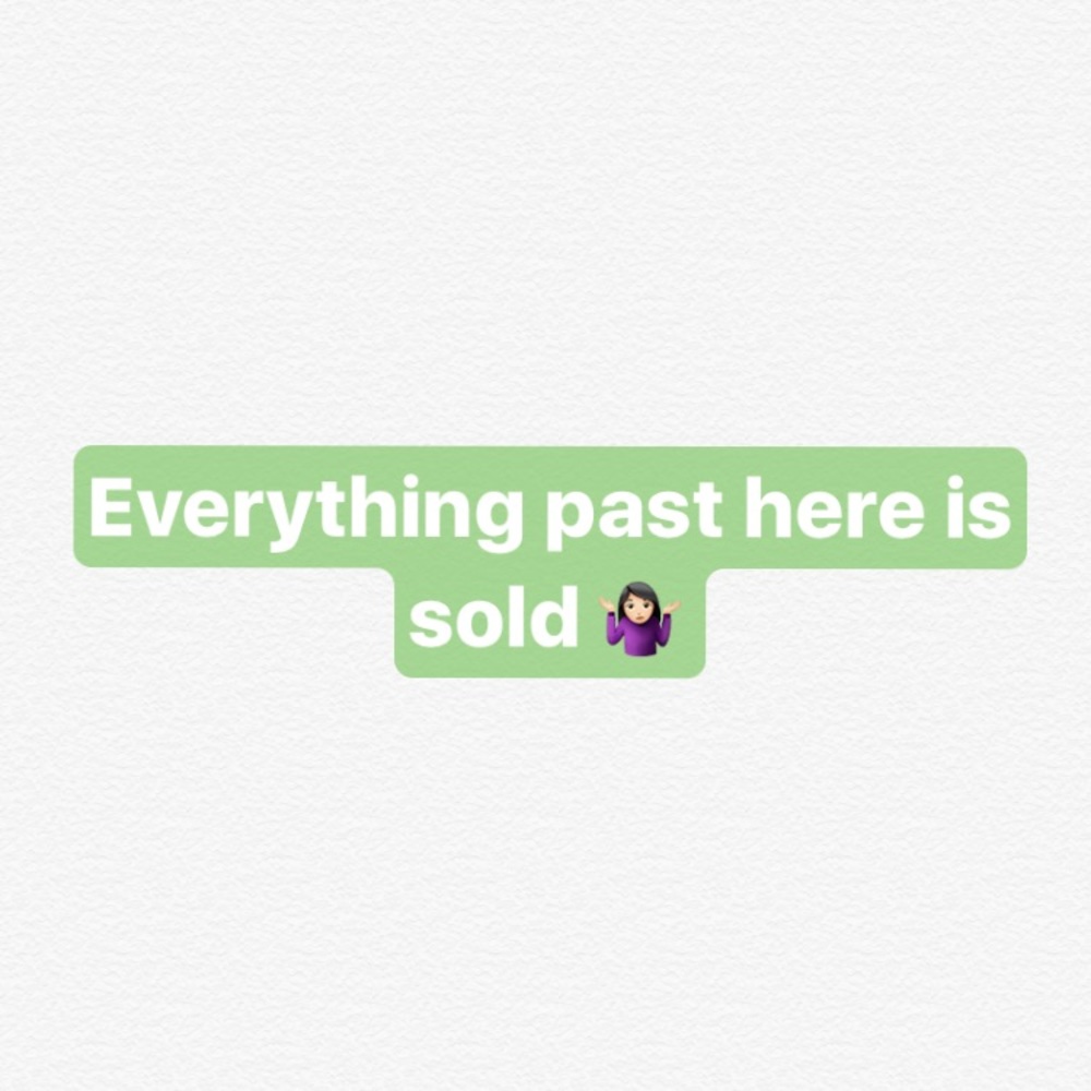 Thank you Poshers!