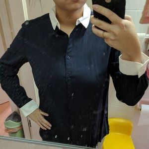 Uniqlo dresshirt blouse