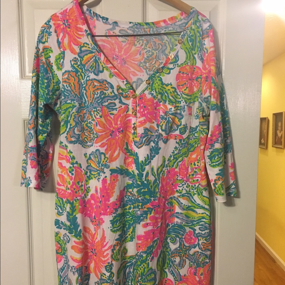EEEUC Lilly Pulitzer XL Casa Marina Palmetto
