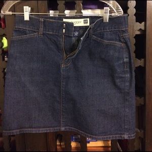 Denim skirt
