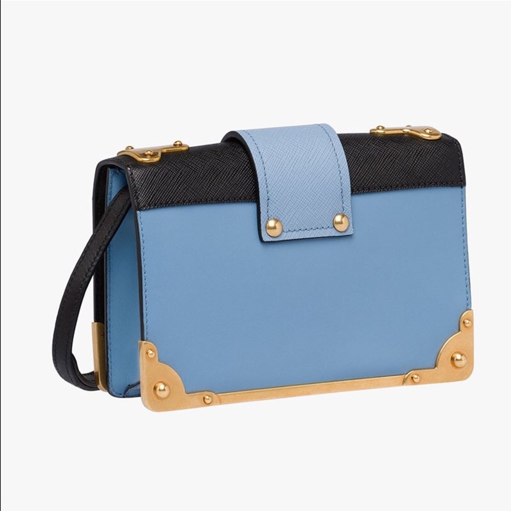 Auth Prada Celestial Cahier shoulder bag receipt - Picture 2 of 7
