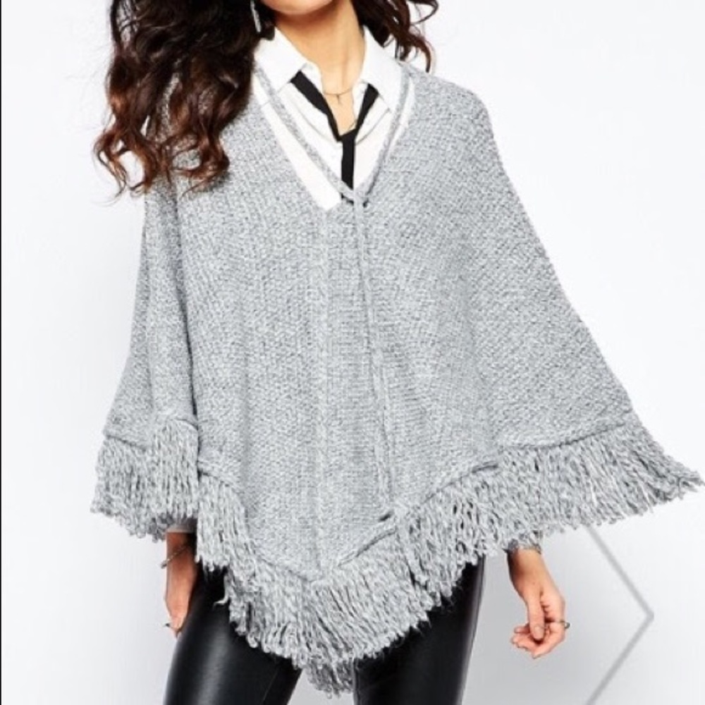 Mango Sweater Cape