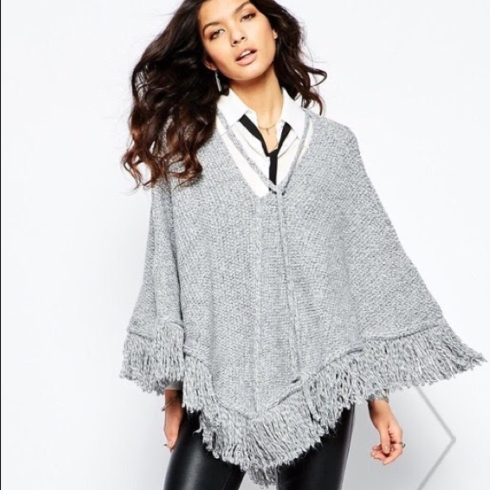 Mango Sweater Cape - Picture 2 of 3