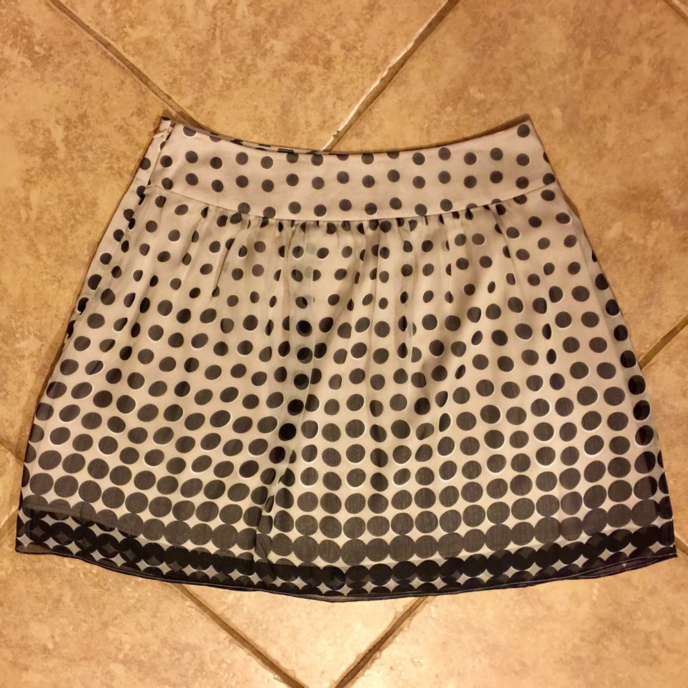The Limited Polka Dot Skirt. NWOT