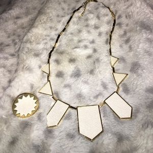 House of Harlow set of necklace and ring