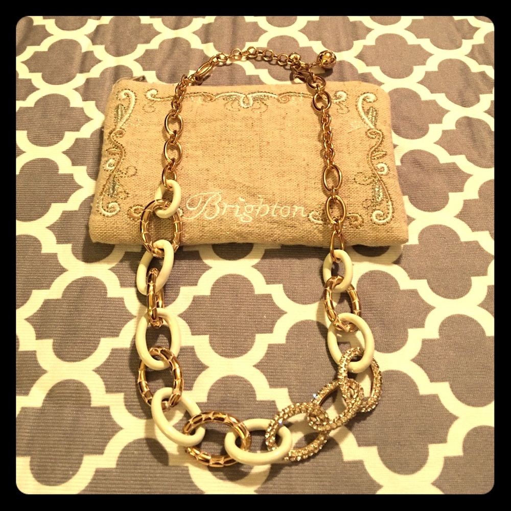 Brighton Pebble Pave Necklace