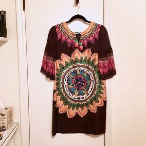 Phoebe couture tassel dress