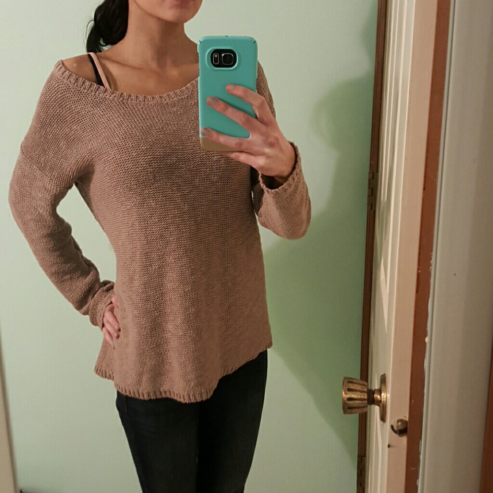 Cozy brown sweater