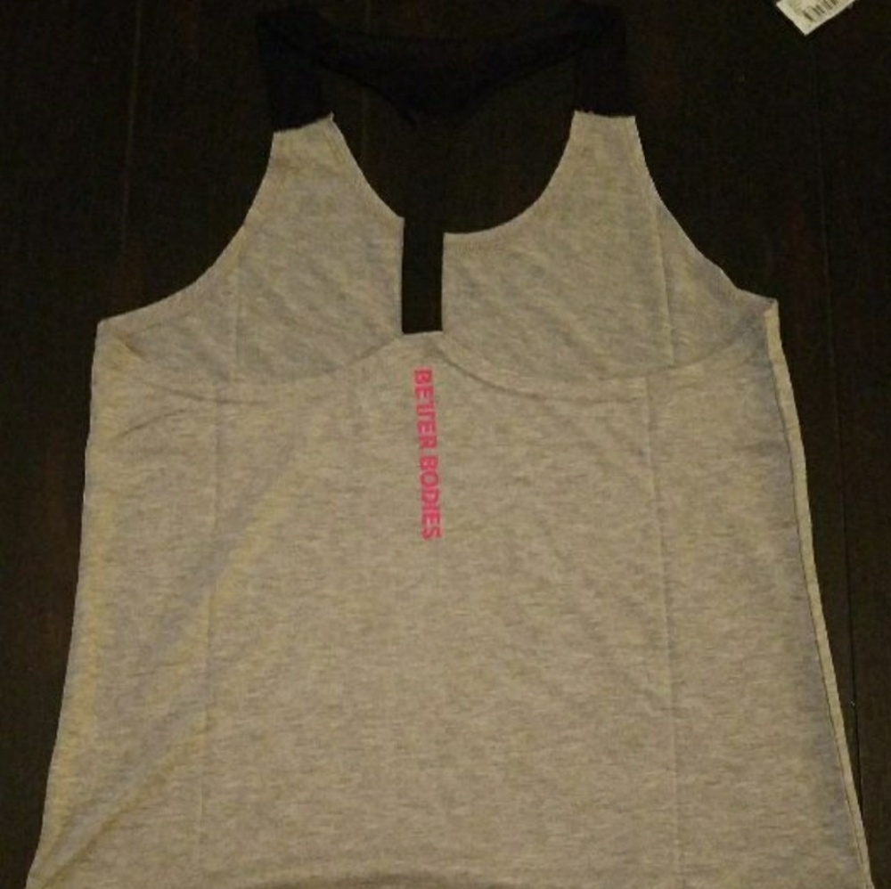 *SOLD*Better bodies T back tank