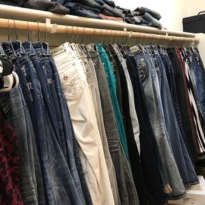 Part of my jean collection