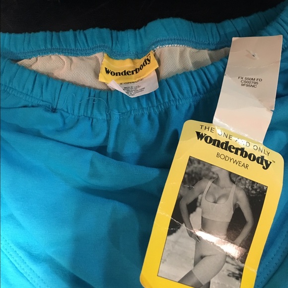 New women blue exercise pants by Wonderbody. - Picture 4 of 4