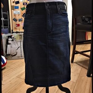 Jean skirt. True Religion.