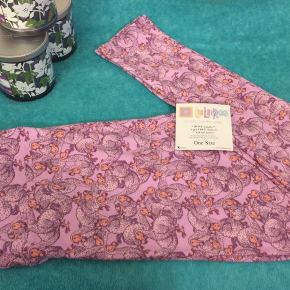 🆕💖LULAROE💖 Dodo Birds Leggings, OS - Picture 2 of 4