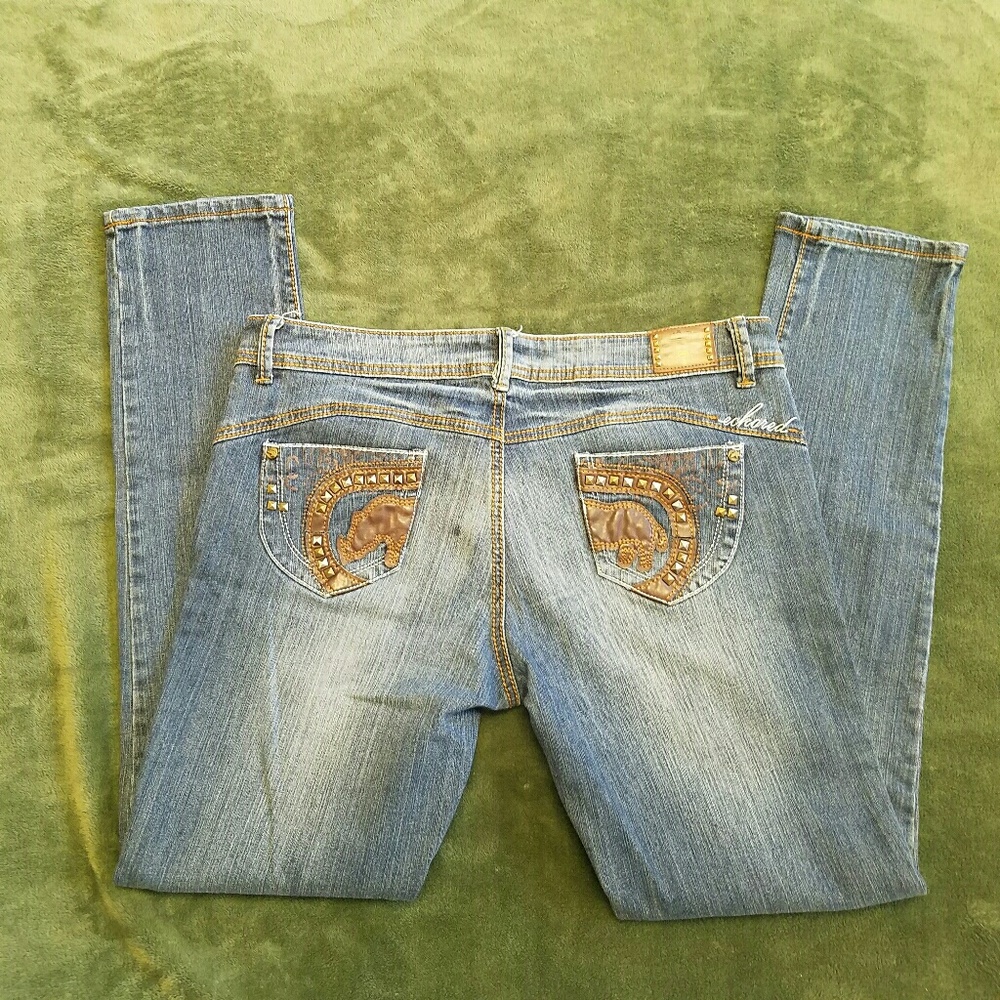 Ecko Red I Embellished Skinny Jeans 11/12 Sexy