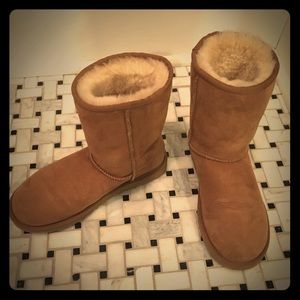 Ugg Classic Short boots in Chestnut, sz 6.5