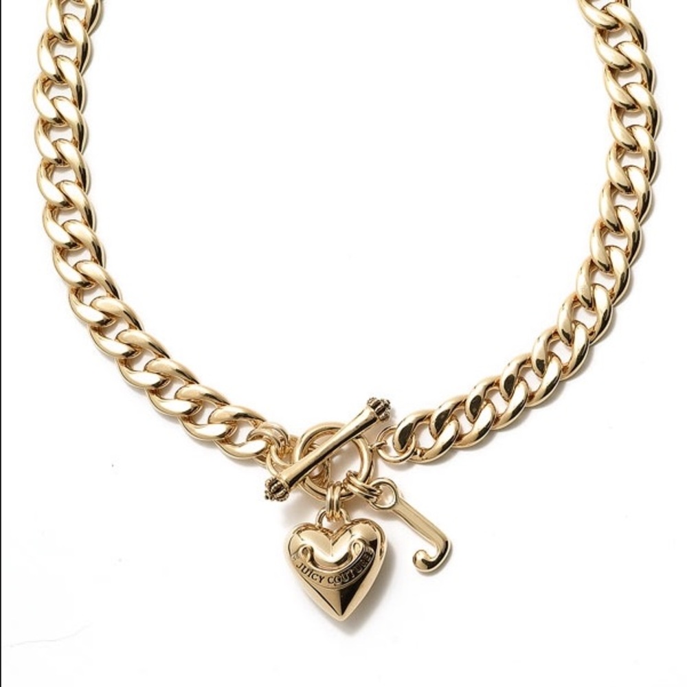 Juicy Couture Heart Charm Necklace