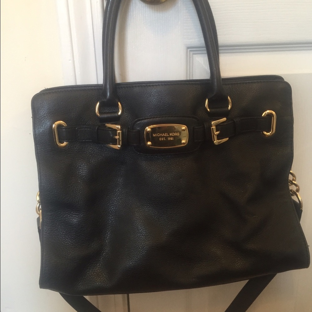 Michael Kors black tote
