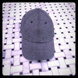 lululemon gray and black ball cap