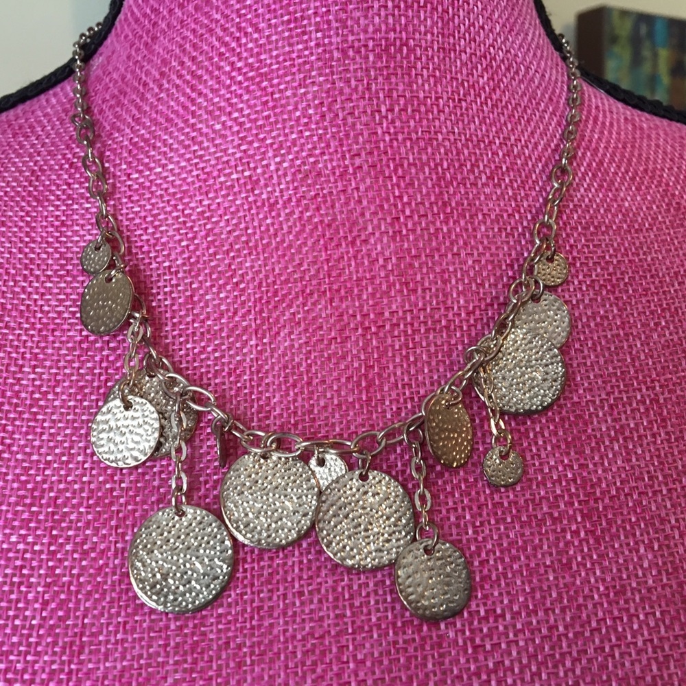 Banana Republic Gold color statement necklace