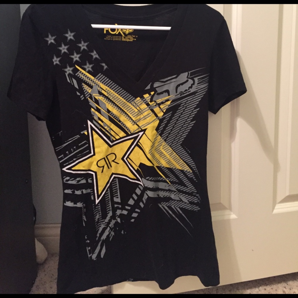 Fox rockstar tshirt. Size Medium