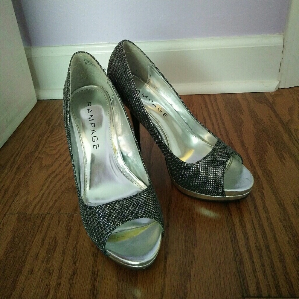 Peep toe Heels