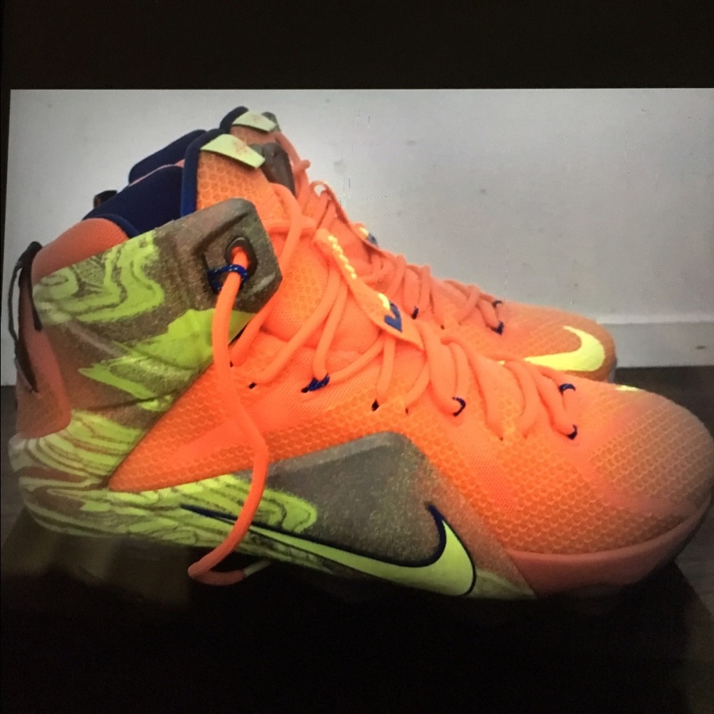 Lebron 12 Six Meridians size 12