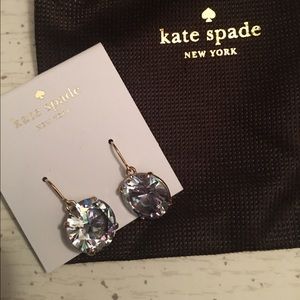 Kate spade shine on French wire drop earrings