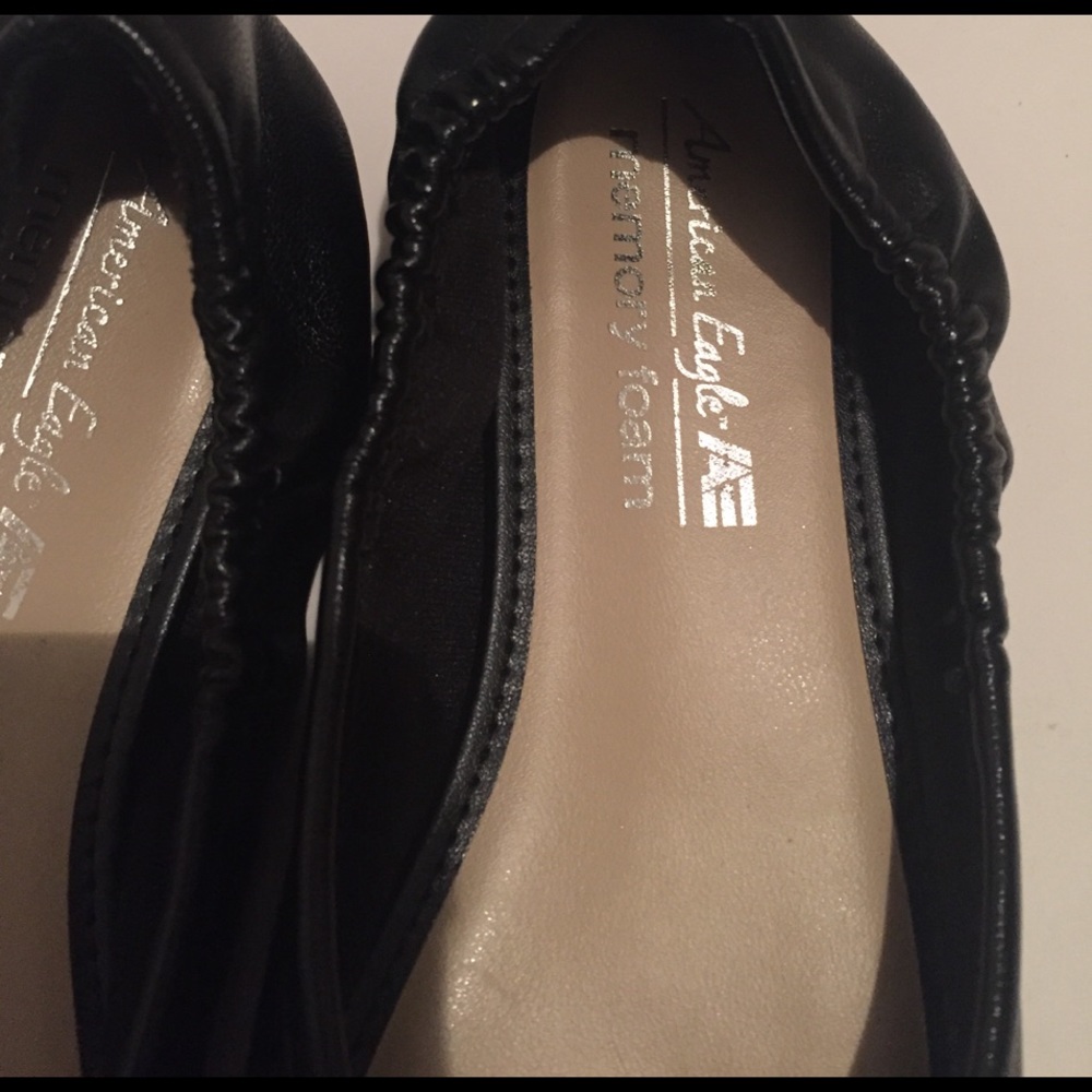 American Eagle Girls Ballerina Flats 12.5Y Black - Picture 4 of 7