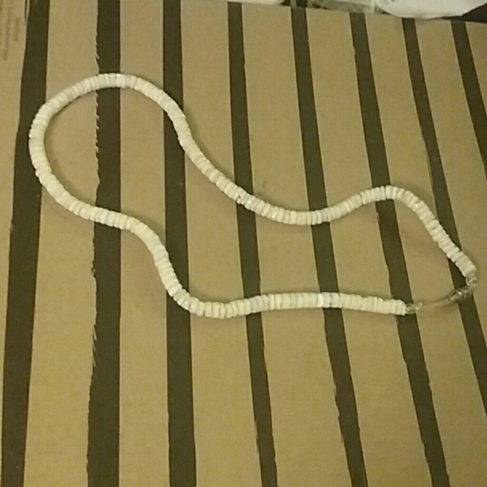 Puka shell necklace
