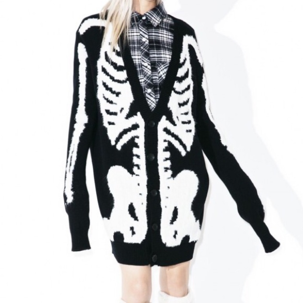 Iron Fist Skeleton Cardigan