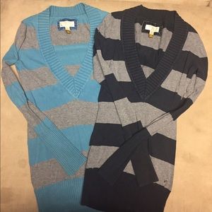 BUNDLE!! American Eagle 🦅 striped sweaters.