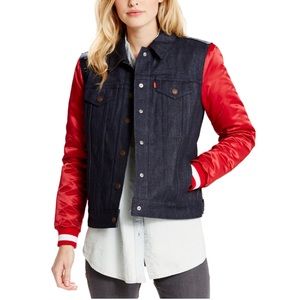 Levi's San Francisco 49ers denim Varsity jacket