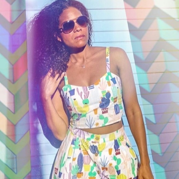 Bralette in Cactus Party - Picture 2 of 2