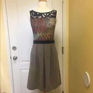 Galina Print Dress by Weston Wear Size S