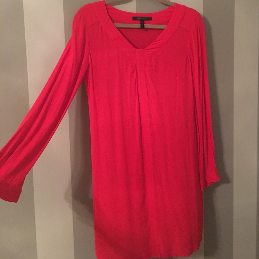 Red hot shift dress