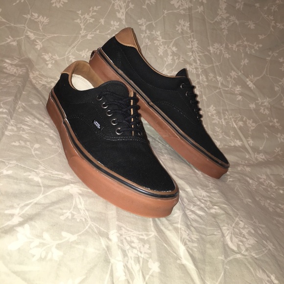 black and tan vans
