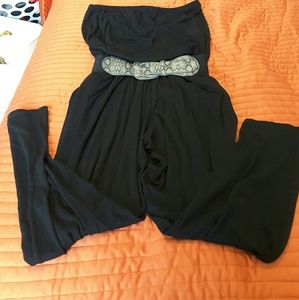 Strapless jumpsuit
